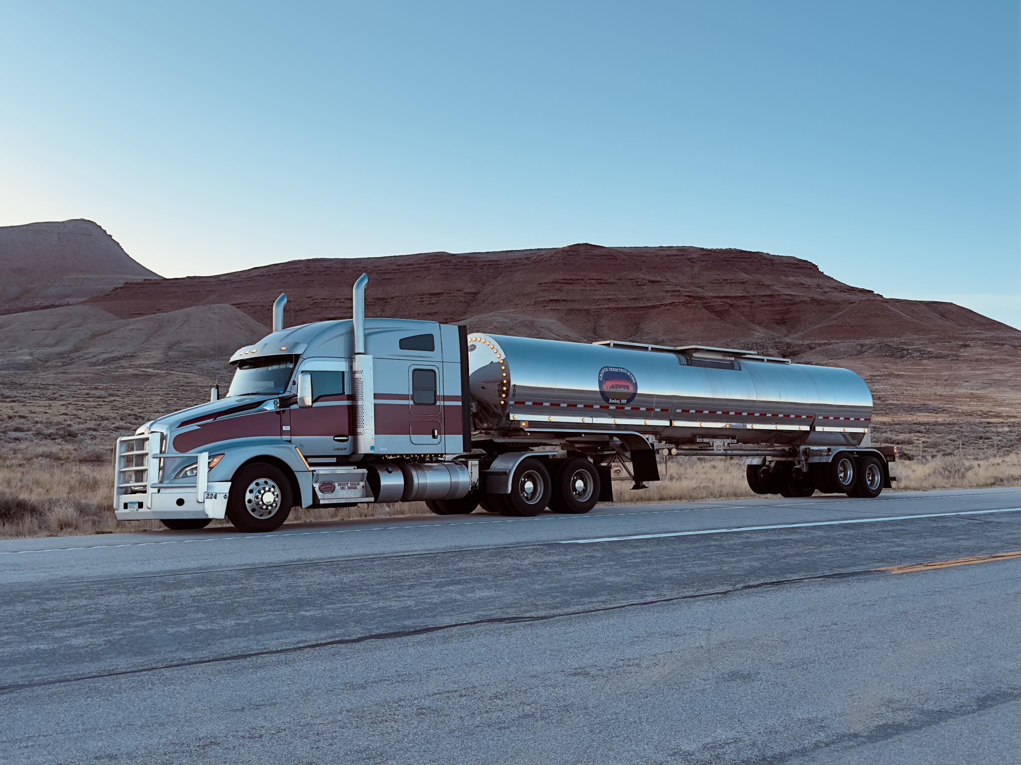 Grover Transport trucks